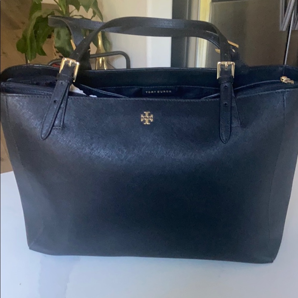 Tory Burch black tote bag